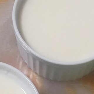 牛乳とカルピス原液の美味しいゼリー☆